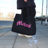 Gudagrant | MALMÖ Hjärtan | Totebag | Black