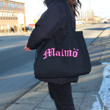 Gudagrant | MALMÖ Hjärtan | Totebag | Black