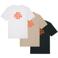 DET BÄSTA TJEJER VET | T-shirt
