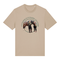 Systrarna Elfstrands hästpodd | T-shirt | Desert Dust