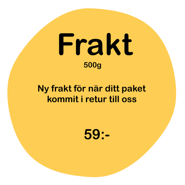 Frakt 500g