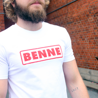 Benne | T-shirt | Vit