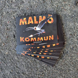 Gudagrant - Malmö Kommun klistermärken - 25-pack