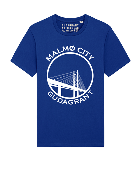 Gudagrant | Malmö City | T-shirt | Worker Blue
